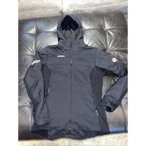 Women's Mammut Rime Light IN Flex Hooded Active Insulated Jacket Pink sz M